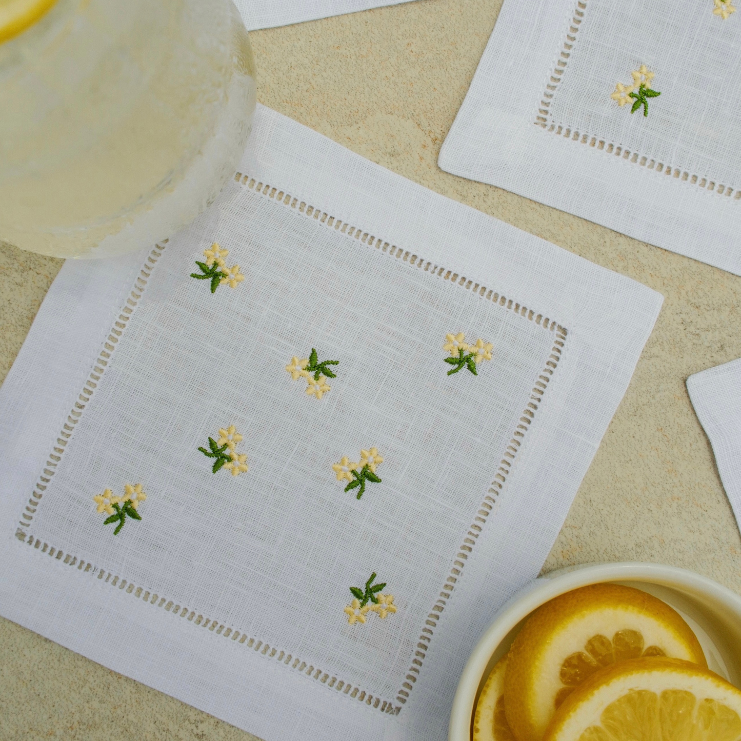 Flower Farm Cocktail Napkin