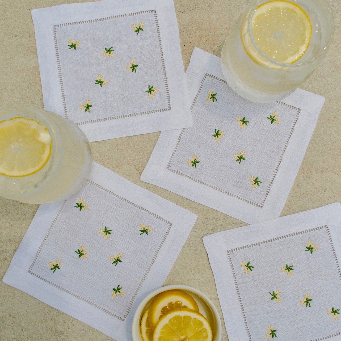 Flower Farm Cocktail Napkin